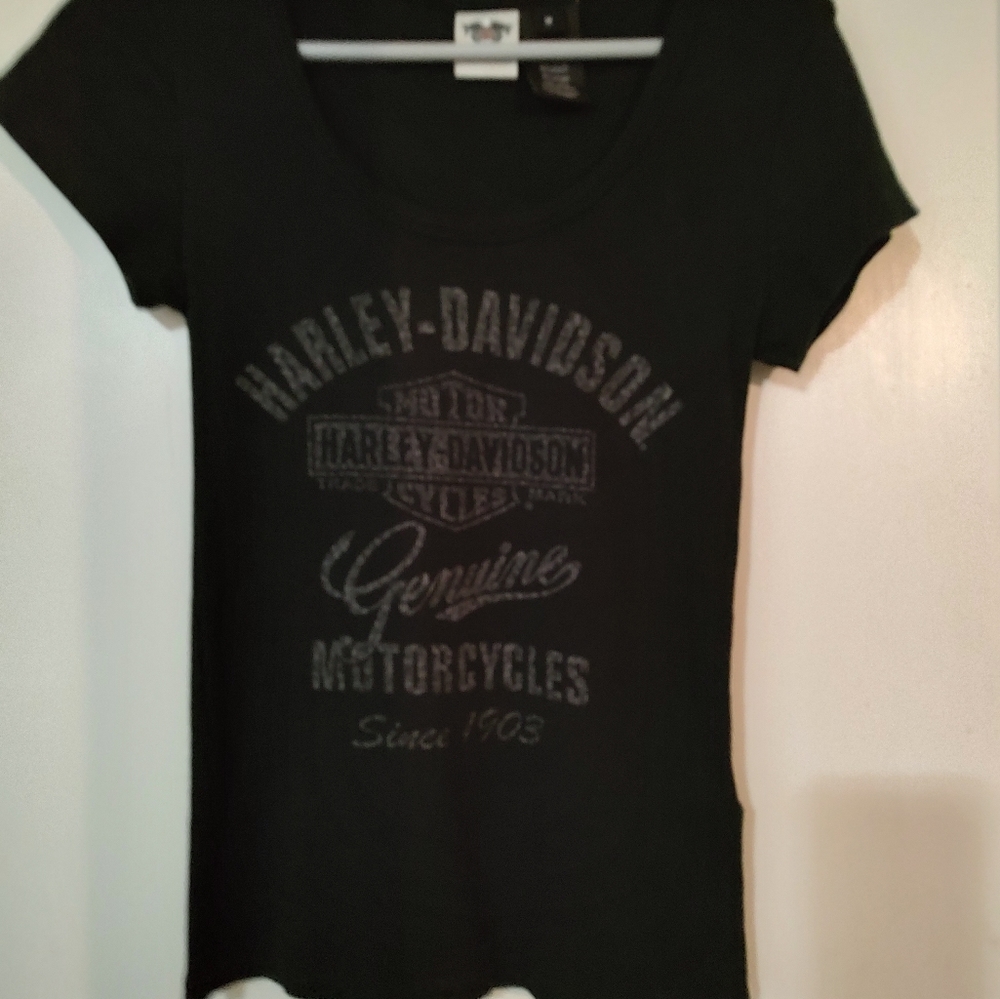 Harley Davidson Distressed Top